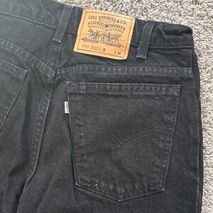 Levi's 950 Vintage Black Denim Jeans- white tag